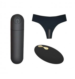 Mini Bullet Wearable Vibrating Egg With Panties (Wireless Remote - Chargeable)